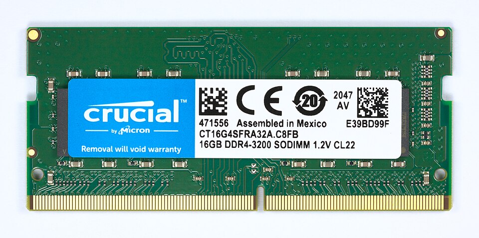 RAM DDR4 32 GB 3200 MHz